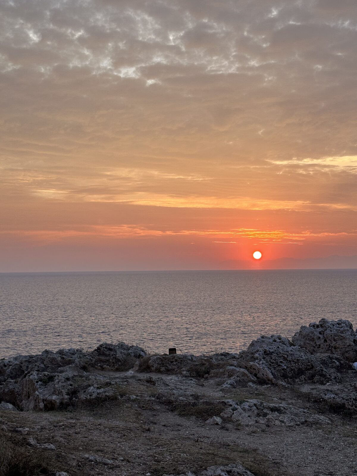 L'alba sul mare di Otranto